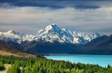Pohled na Mt. Cook (Nový Zéland, Shutterstock)