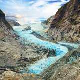 Ledovec Franz Jozef (Nový Zéland, Shutterstock)