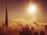 Dubai v mlze (Omán, Dreamstime)