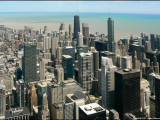 výhled ze Sears tower, Chicago (USA, Michal Čepek)