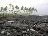 černá lávová pole, ostrov Savaii, Samoa (Samoa, Shutterstock)