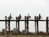 nejdelší most z týkového dřeva, Amarapura (Barma, Michal Čepek)
