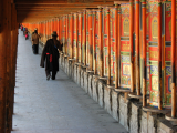 z hlavních klášterů tibetských budhistů Labrang, Xiahe (Čína, Dreamstime)