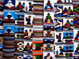 Tapestry at the market of Otavalo (Ekvádor, Dreamstime)