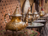 Čajové konvice (Maroko, Dreamstime)