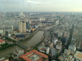 Pohled z mrakodrapu, Saigon (Vietnam, Ing. Pavel Kladivo)