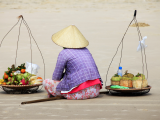 Vietnamská trhovkyně (Vietnam, Shutterstock)