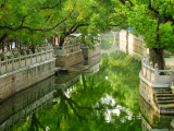 Vodní kanál,  Šanghaj (Čína, Dreamstime)