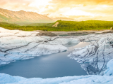 Ledovec Matanuska (Aljaška, Dreamstime)