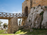Středověký hrad, Ajlun (Jordánsko, Dreamstime)