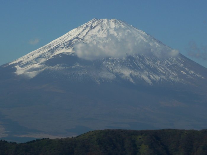 Fudži - od června 2013 je nejnovější japonskou památkou na seznamu UNESCO (Japonsko, Mgr. Hana Dušáková)