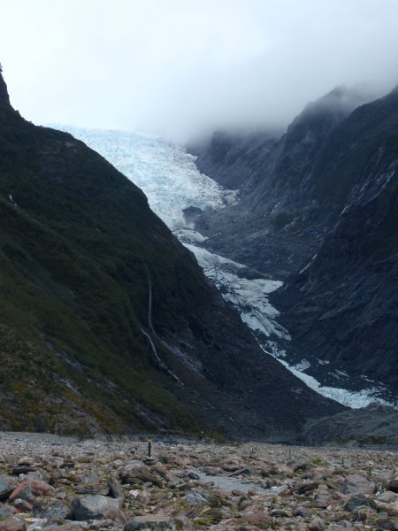 Franz Jozef glacier - ledovec Franz Jozef (Nový Zéland, Markéta Doležalová)