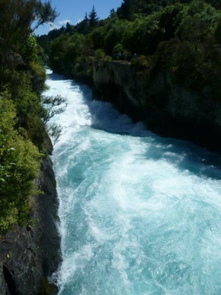 Huka Falls (Nový Zéland, Markéta Doležalová)