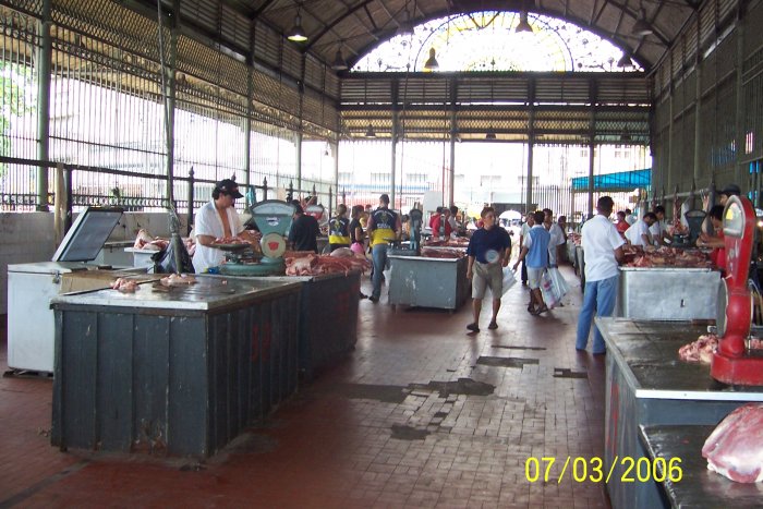 Přístavní tržnice v Manaosu (Brazílie, Marta Mašková)