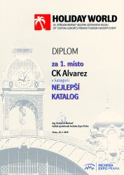 Holiday World 2015 - Nejlepší katalog - 1. místo