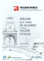 Holiday World 2016 - Nejlepší katalog - 2. místo