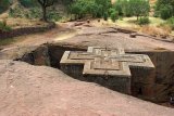 Kostel sv. Jiří, Lalibela (Etiopie, Shutterstock)