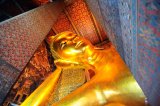 socha ležícího Buddhy, Wat Pho (Thajsko, Shutterstock)