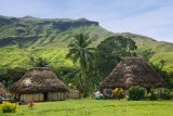 Tradiční domky vesnice Navala, Viti Levu, Fidži (Fidži, Dreamstime)