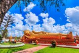 Spící Budha, chrám Vientiane (Laos, Dreamstime)