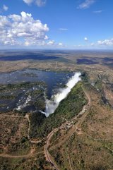 Viktoriiny vodopády (Zimbabwe, Shutterstock)