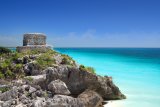 Mayské ruiny, Tulum (Mexiko, Dreamstime)