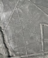 Obrazec pavouka, Nazca (Peru, Shutterstock)