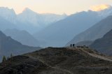 Východ slunce, údolí Hunza (Pákistán, Dreamstime)