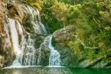 Vodopády Baker's Falls, Horton's Plains (Srí Lanka, Dreamstime)