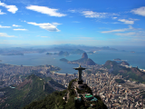Socha Krista, Rio de Janeiro (Brazílie, Shutterstock)