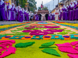 velikonoční koberce, Antigua (Guatemala,  Dreamstime)