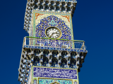 hodinová věž, Zlatá mešita (Irák, Dreamstime)