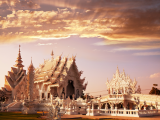 Bílý chrám, Chiang Rai (Thajsko, Shutterstock)