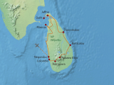 mapa (Srí Lanka, Kateřina Rýdlová)