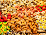 Trh tradičních sladkostí, Marrakéš (Maroko, Shutterstock)