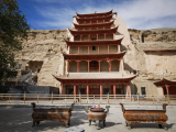 Mogaiské jeskyně, Dunhuang (Čína,  Shutterstock)