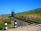 Tibetská železnice, Qinghai (Čína,  Shutterstock)
