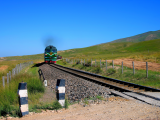 Tibetská železnice, Qinghai (Čína, Shutterstock)