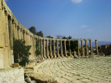 Ovální náměstí, Jerash (Jordánsko,  Ing. Katka Maruškinová)