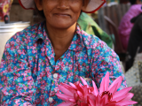 Prodavačka lotosů (Kambodža, Michal Čepek)