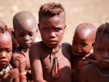 Děti z kmene Himba, region Kunene (Namibie,  Libor Schwarz)