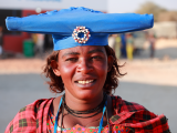 Žena z kmene Herero, region Kunene (Namibie, Libor Schwarz)