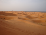 marocká písečná poušť Erg Chebbi (Maroko, Gabriela Šifaldová)