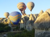 balony nad Kappadokií (Turecko, Libuše Jahodová)