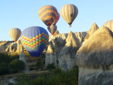 balony nad Kappadokií (Turecko,  Libuše Jahodová)