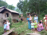 Vesničané v horách na severu Barmy (Barma, Zdeňka Benešová)