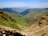 Dračí hory (Lesotho,  Shutterstock)