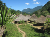 vesnice kmen Kogi, NP Tayrona (Kolumbie, Shutterstock)