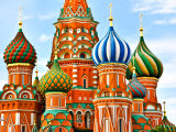Chrám Svatého Vasila, Moskva (Rusko,  Shutterstock)