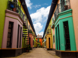 čtvrť Los Martines, Bogota (Kolumbie, Shutterstock)